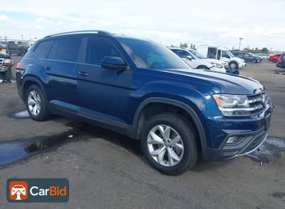 2019 VOLKSWAGEN ATLAS 3.6L V6 SE W/TECHNOLOGY, фото 1