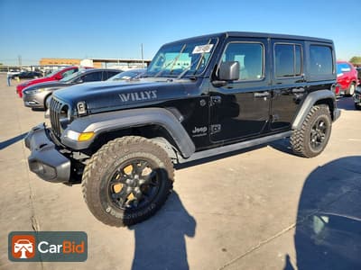 2021 JEEP WRANGLER UNLIMITED SPORT, фото 1
