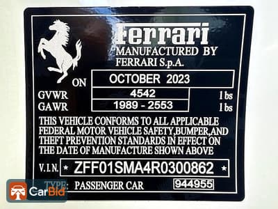 2024 FERRARI 296 GTS, фото 15