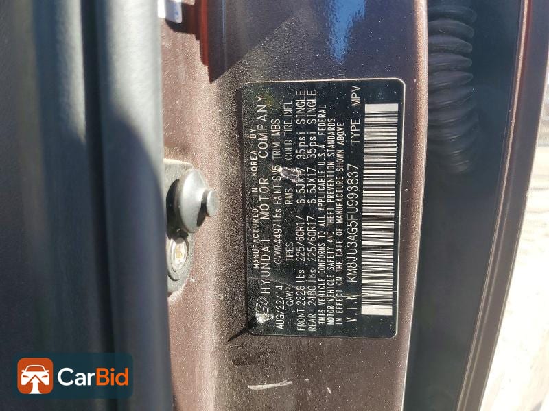 2015 HYUNDAI TUCSON SE, фото 13