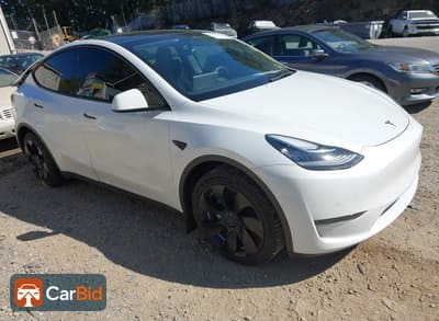 2022 TESLA MODEL Y LONG RANGE DUAL MOTOR ALL-WHEEL DRIVE, photo 1
