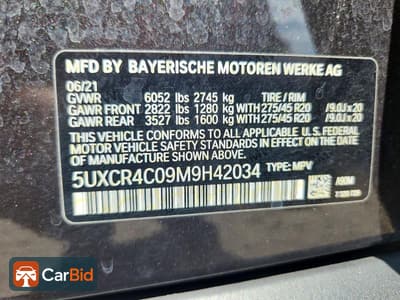 2021 BMW X5 SDRIVE 40I, фото 13
