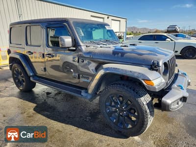 2021 JEEP WRANGLER UNLIMITED SAHARA 4XE, фото 4