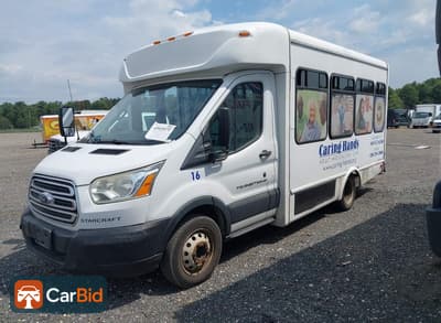 2016 Ford TRANSIT-350 CUTAWAY 1FDES6PM3GKA86393, фото 2