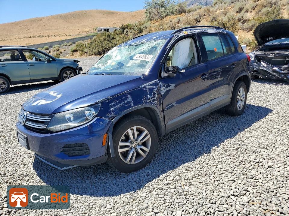 2016 VOLKSWAGEN TIGUAN S, фото 1
