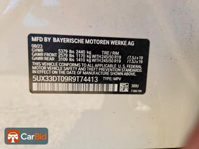 2024 BMW X4 XDRIVE30I, фото 12