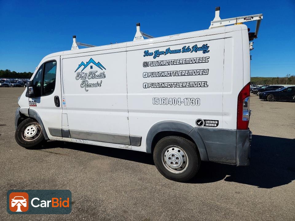 2017 RAM PROMASTER 1500 1500 STANDARD, фото 2