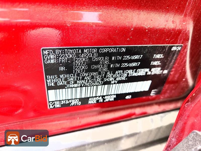 2024 TOYOTA RAV4 LE, фото 13