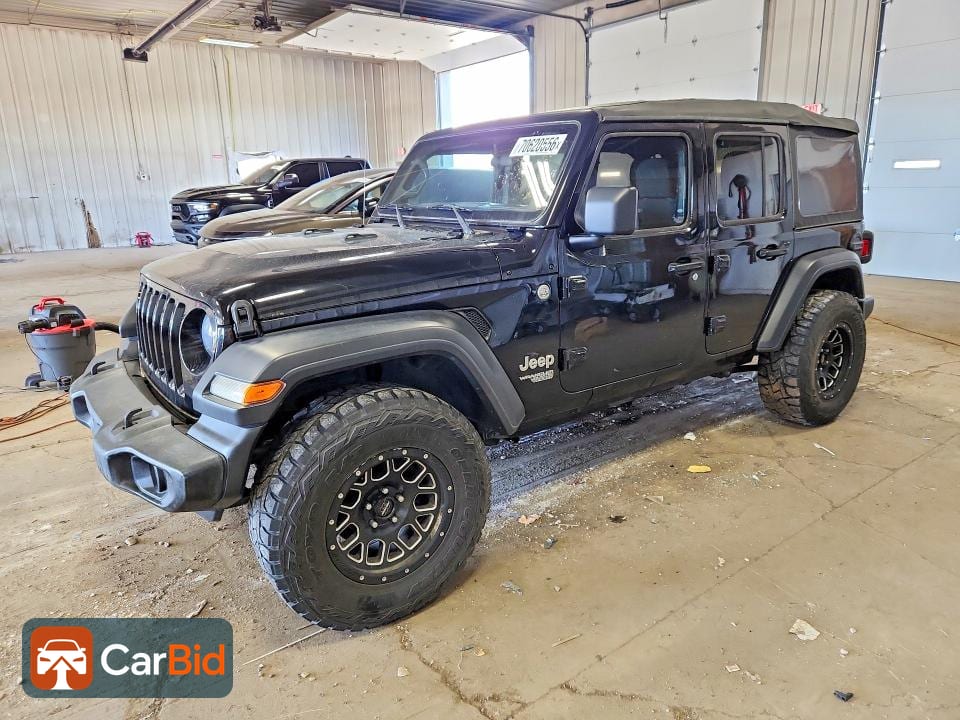 2021 JEEP WRANGLER UNLIMITED SPORT, фото 1