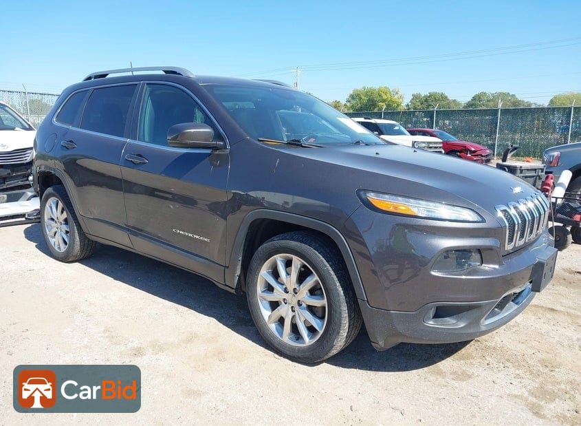2016 JEEP CHEROKEE LIMITED, фото 1