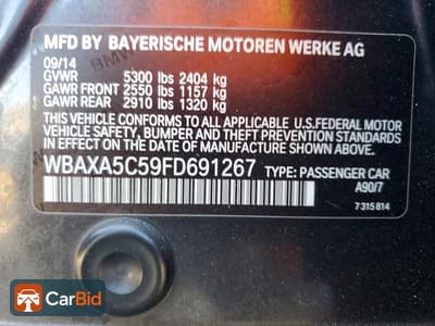 2015 BMW 535 D, фото 12