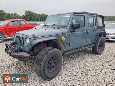 2015 JEEP WRANGLER UNLIMITED SPORT, фото 1