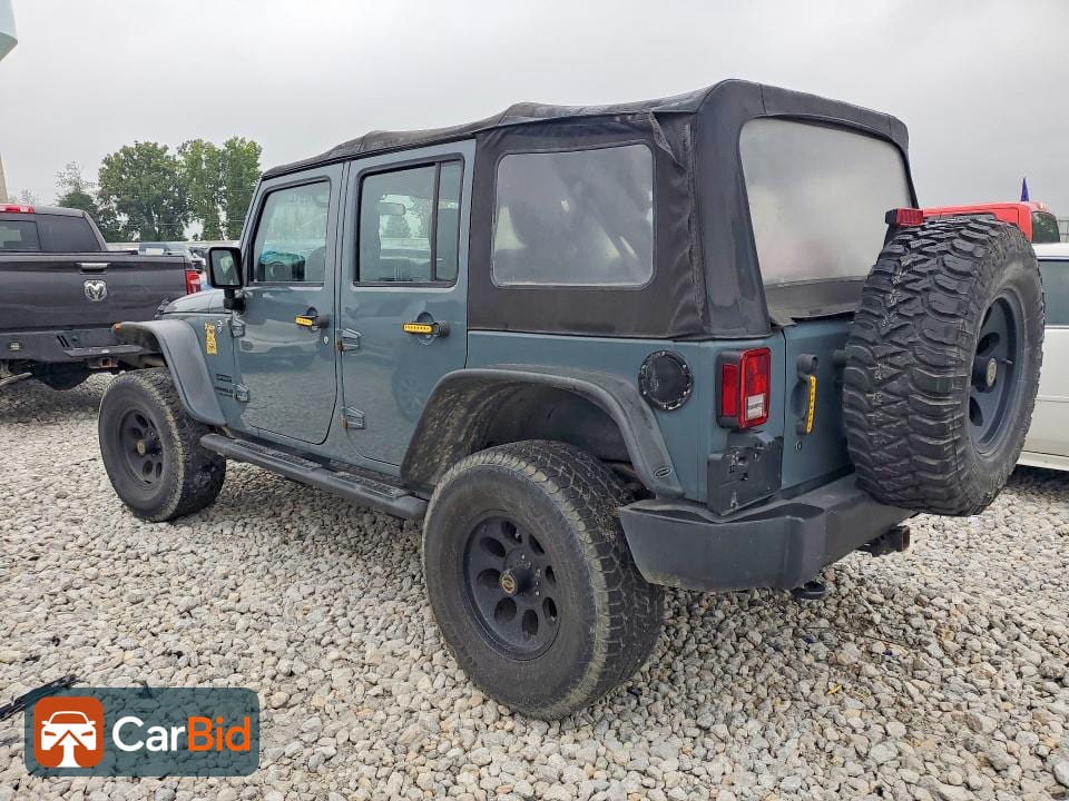 2015 JEEP WRANGLER UNLIMITED SPORT, фото 2