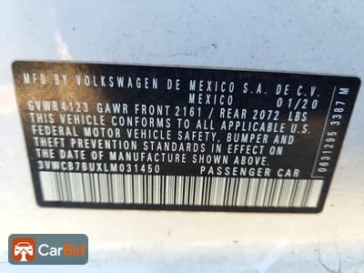 2020 VOLKSWAGEN JETTA S, фото 13