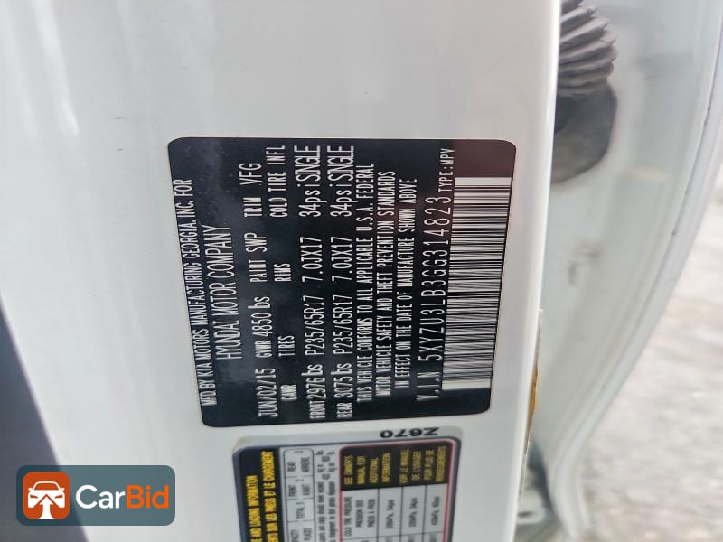 2016 HYUNDAI SANTA FE SPORT 2.4L, фото 14