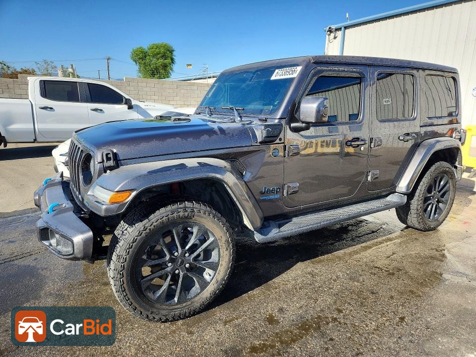 2021 JEEP WRANGLER UNLIMITED SAHARA 4XE, фото 1