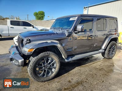 2021 JEEP WRANGLER UNLIMITED SAHARA 4XE, фото 1