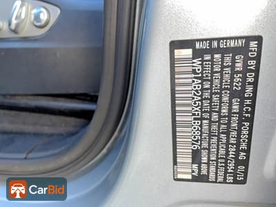 2015 Porsche MACAN WP1AB2A5XFLB68576, фото 10