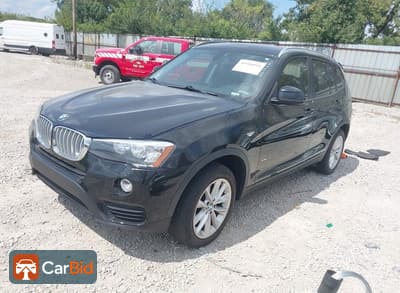 2017 BMW X3 5UXWX9C54H0T11636, фото 2