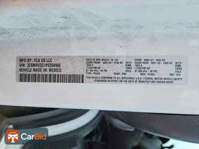 2023 RAM PROMASTER 1500 1500 HIGH, фото 13