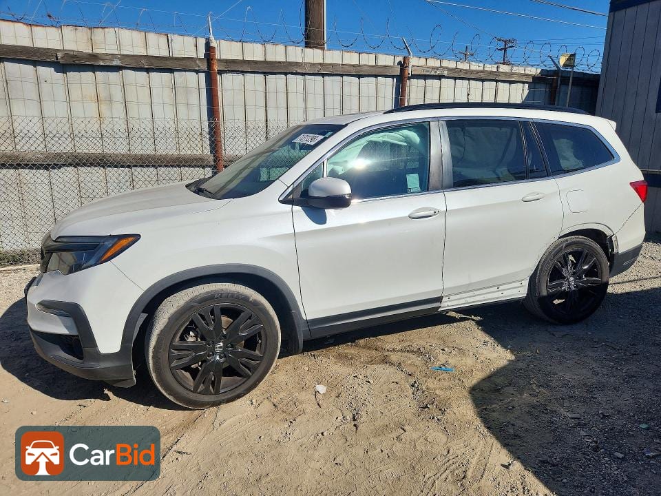 2021 Honda PILOT 5FNYF5H24MB035328, фото 1
