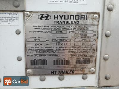 2016 HYUNDAI UNKNOWN, ფოტო 9