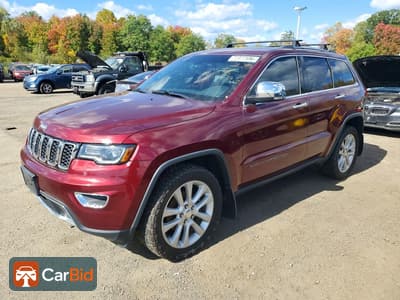 2017 JEEP GRAND CHEROKEE LIMITED, фото 1