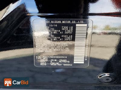 2017 NISSAN ARMADA SV, фото 13