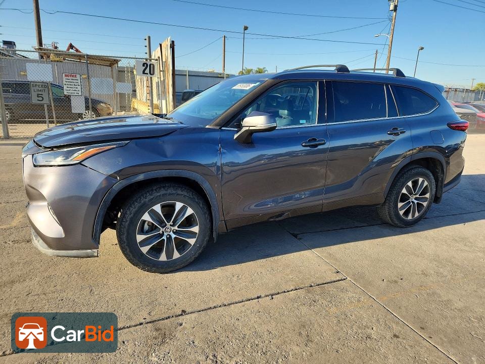2020 TOYOTA HIGHLANDER XLE, фото 1