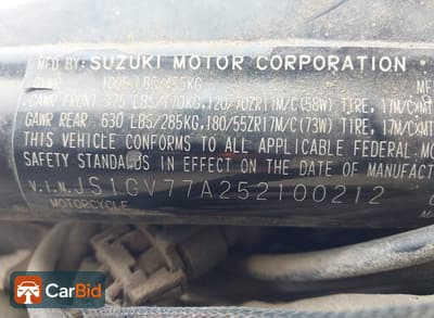 2005 SUZUKI GSF1200 S, фото 10