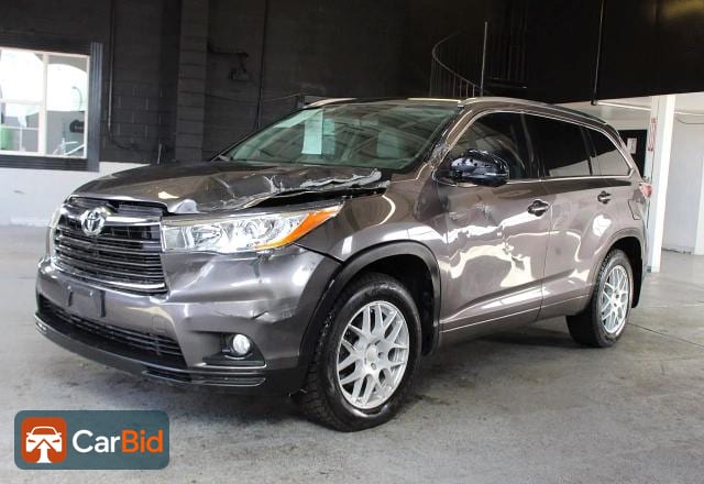 2016 TOYOTA HIGHLANDER XLE, фото 2