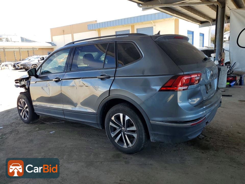 2022 VOLKSWAGEN TIGUAN S, фото 2