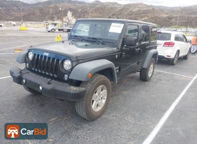 2018 JEEP WRANGLER JK UNLIMITED SPORT S 4X4, фото 2