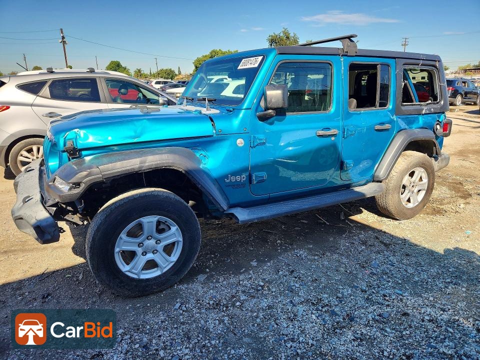 2020 JEEP WRANGLER UNLIMITED SPORT, фото 1