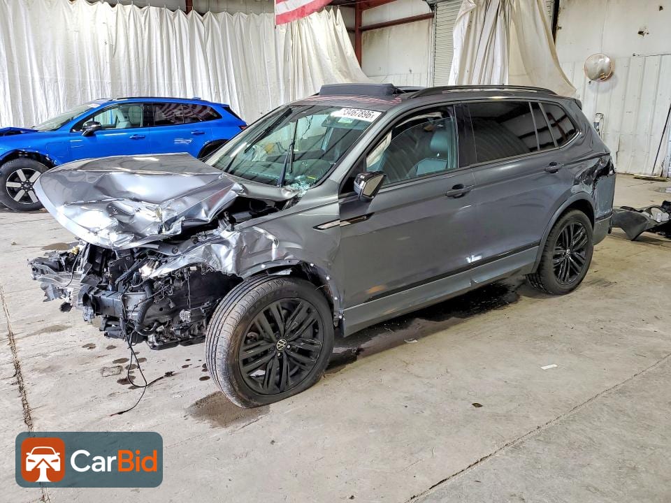 2022 VOLKSWAGEN TIGUAN SE R-LINE BLACK, фото 1