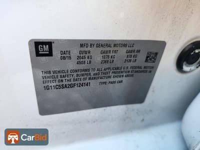 2016 CHEVROLET MALIBU LIMITED LT, фото 12