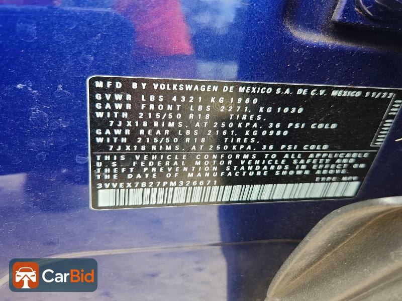 2023 VOLKSWAGEN TAOS SE, фото 13
