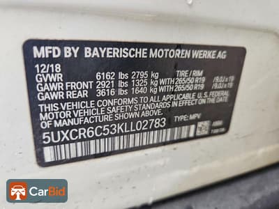 2019 BMW X5 XDRIVE40I, фото 14