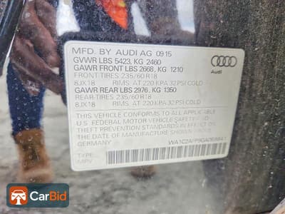 2016 AUDI Q5 PREMIUM, фото 13