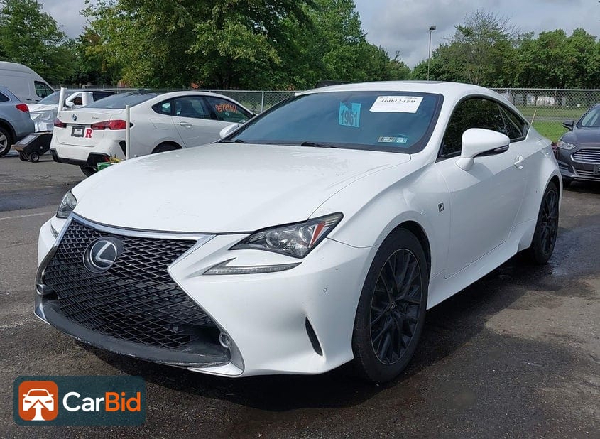 2015 Lexus RC 350 JTHSE5BC8F5005262, фото 2
