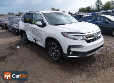 2022 Honda PILOT 5FNYF6H95NB016873, фото 1