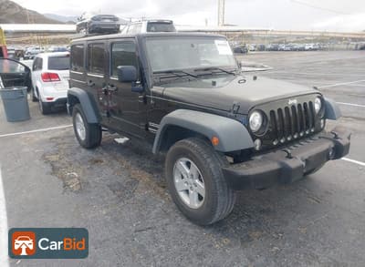 2018 JEEP WRANGLER JK UNLIMITED SPORT S 4X4, фото 1