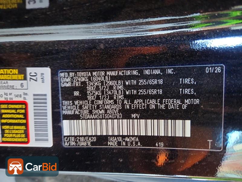 2026 TOYOTA GRAND HIGHLANDER XLE, фото 13