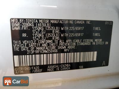 2022 TOYOTA RAV4 XLE, фото 13