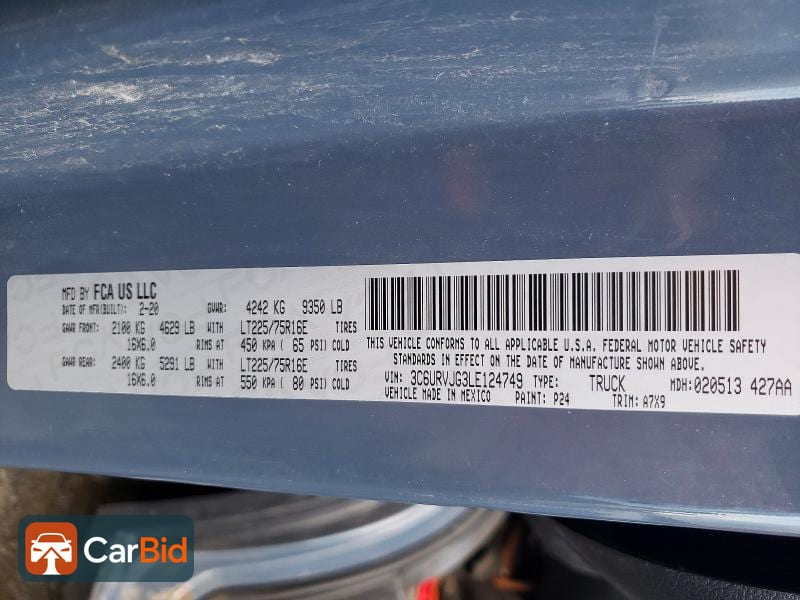 2020 RAM PROMASTER 3500 3500 HIGH, ფოტო 14