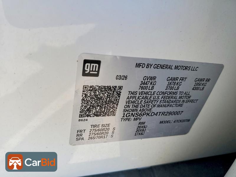 2026 CHEVROLET TAHOE K1500 Z71, фото 14