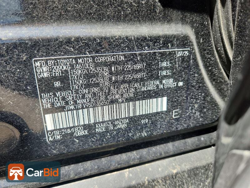 2025 TOYOTA RAV4 LE, photo 13