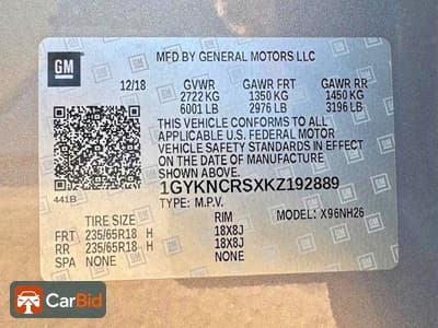 2019 CADILLAC XT5 LUXURY, фото 15