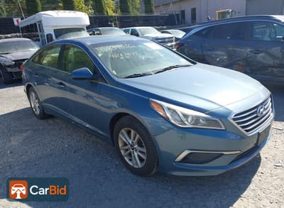 2016 Hyundai SONATA 5NPE24AF0GH319177, фото 1