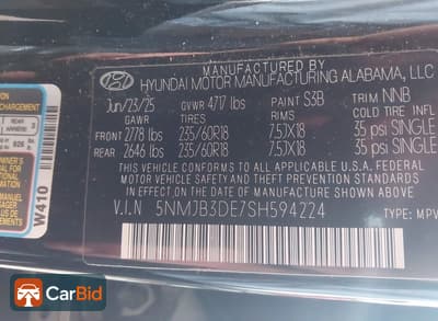 2025 HYUNDAI TUCSON SEL, фото 9